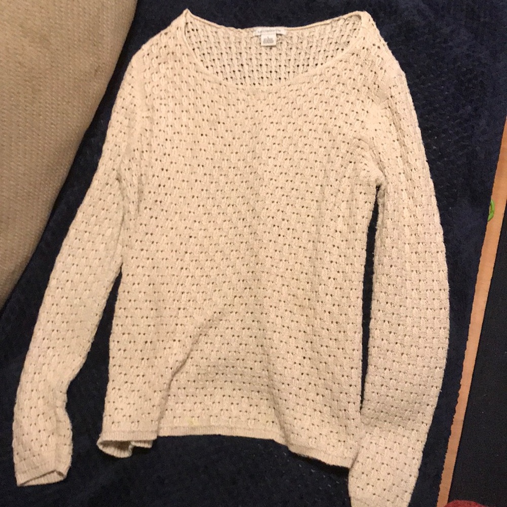 Cream colored sweater